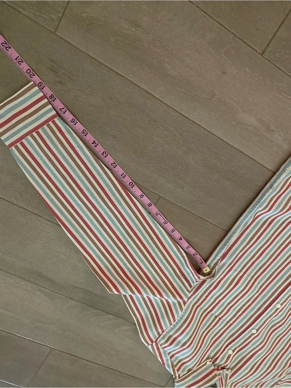 J. Crew Multicolor Vertical Stripe Button-Down Shirt